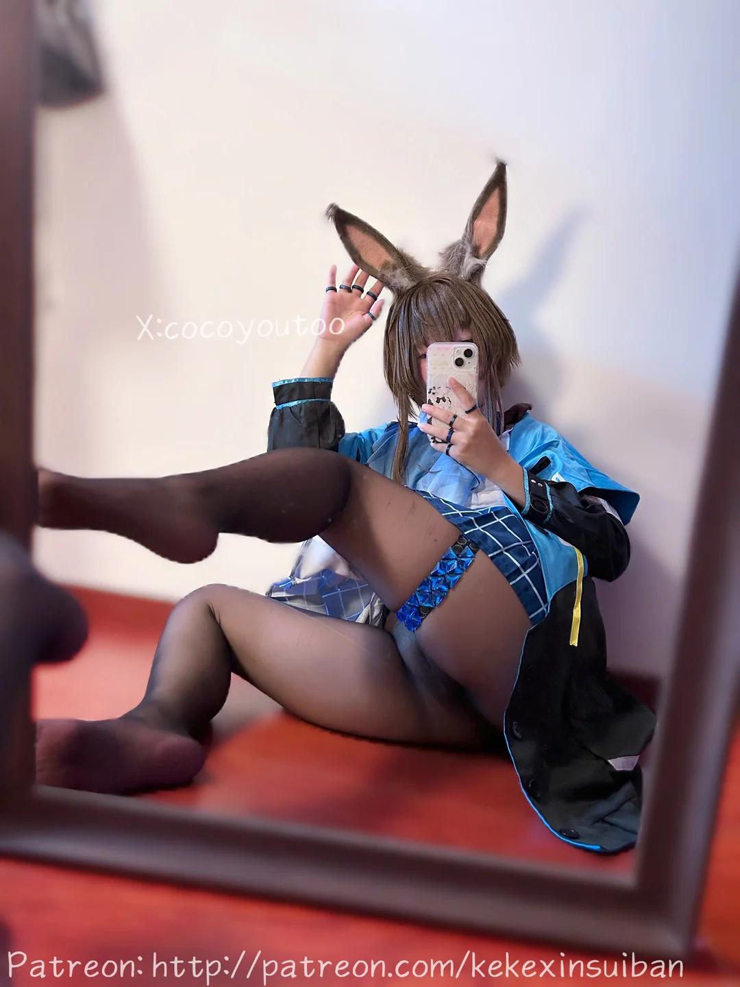 黑猫的窝 - No.020 Amiya [23P-32MB] tg@simisebaisi 【丝足阁】012.webp